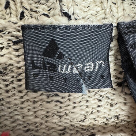 Vintage 90s Chunky Argyle Speckled Knit Sweater – Cotton Ramie Blend, Festive - Picture 6 of 8